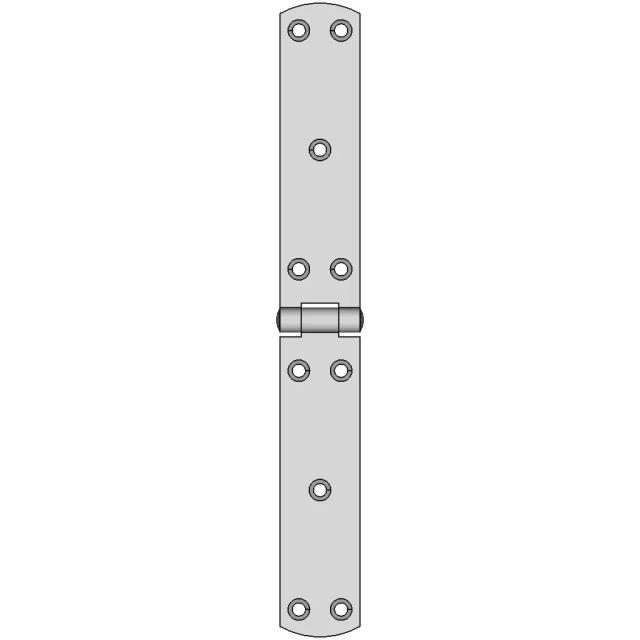 Basic Hinge CAD Model for Mechanical Assemblies
