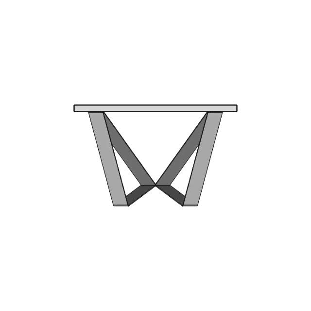 Industrial Design Table Model for Engineering Applications
