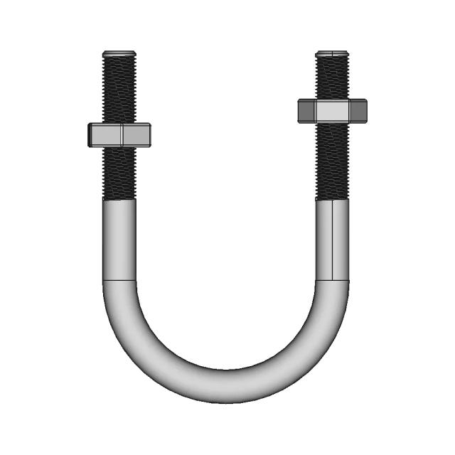 M12 U-Bolt Industrial Fastener