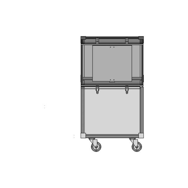 Flight Case Designed for Display Stand Protection and Transport