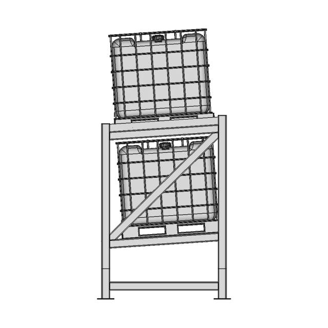 Metallic Frame for IBC Tank