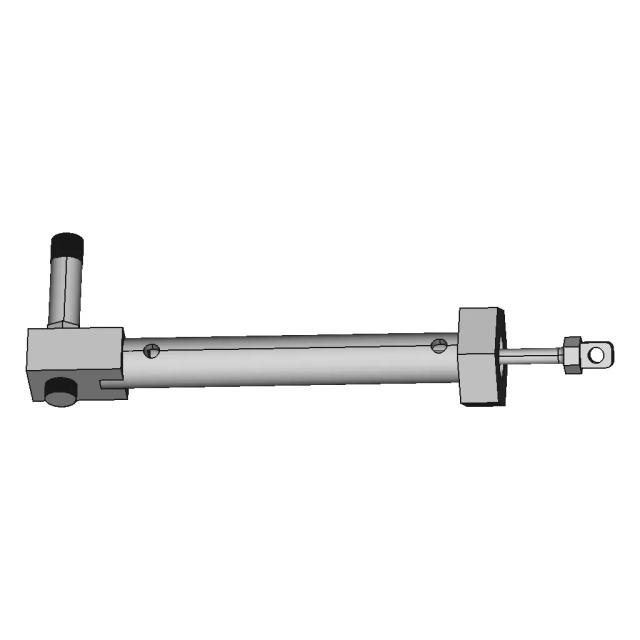 Hydraulic Arm for Lifting Mechanism - Industrial CAD Model