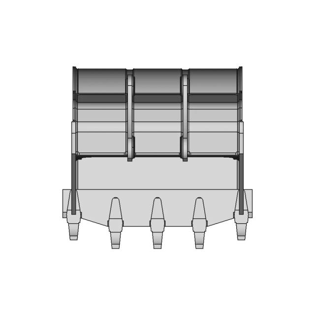 6.7 Cubic Meter Industrial Container Model