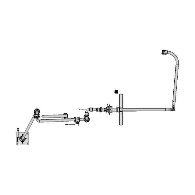 Hose Support Bracket for Industrial Applications