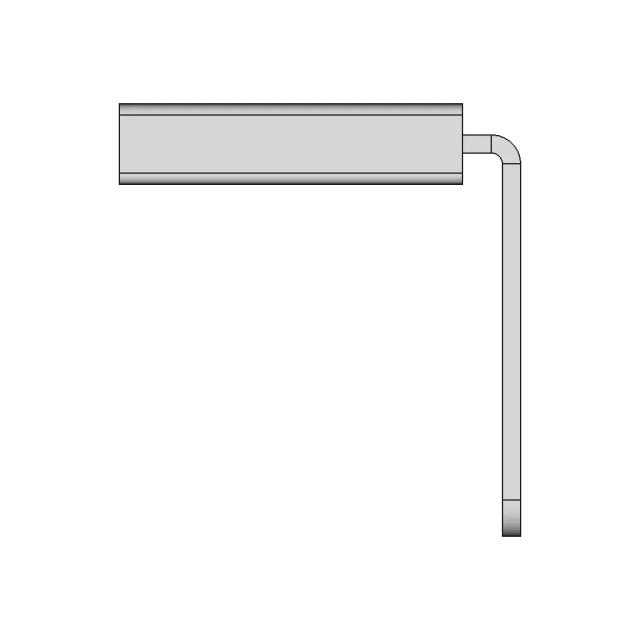 Galvanised Air Duct Bracket for Ventilation Systems