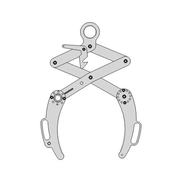 Sandstone Stone Handling Clamp with 1000 mm Capacity