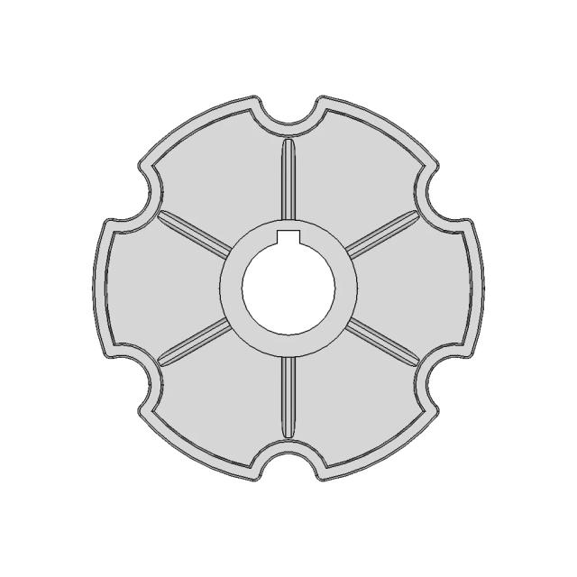 Plastic Gear for Straight Cooling Belt Systems