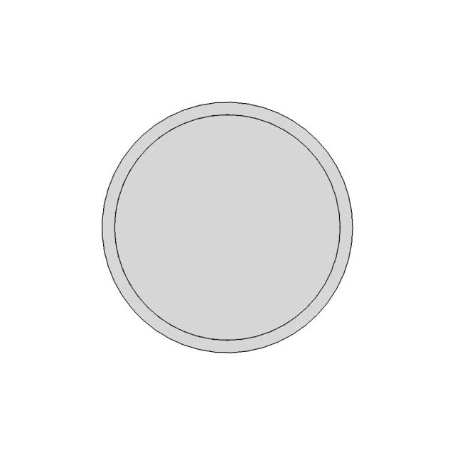 Dummy UF Bulb with GU10 Socket CAD Model