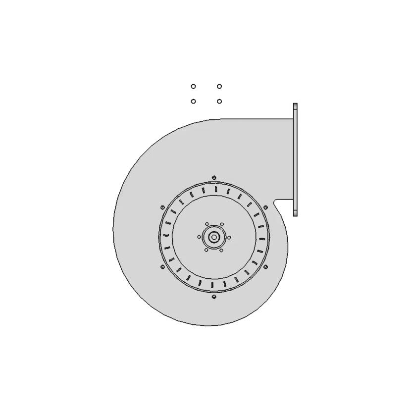 Industrial Air Ventilator CAD Model
