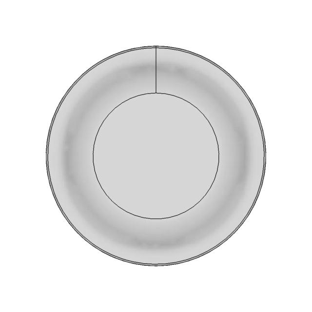 Standard Porcelain Side Plate 190mm for Dinner Sets