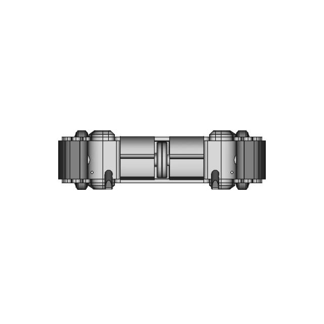 High-Performance Combat Robot with Brushless Motors and CNC Machined Aluminum