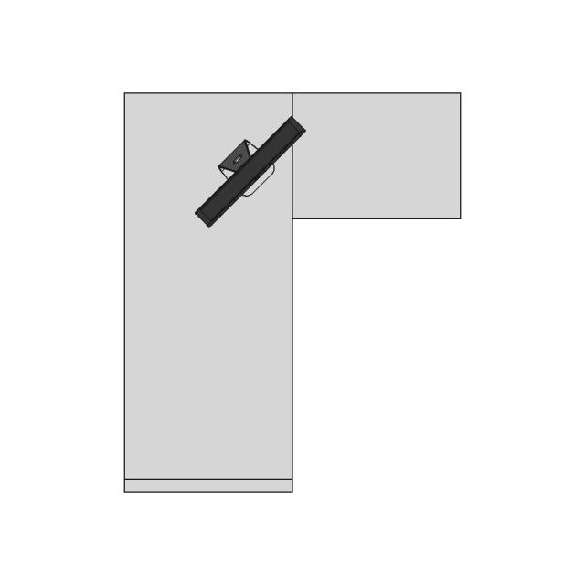 Customizable Corner Desk with Wood Veneer Finish and Multiple Features