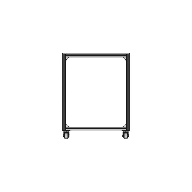 Industrial Component with Dimensions 880 x 2080 x 1010 mm