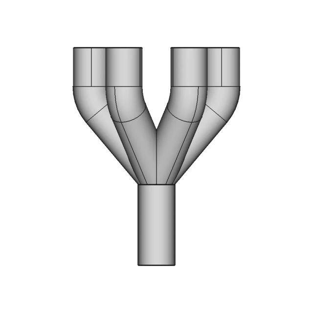 SolidWorks Designed Metal Component for Cutting and Welding