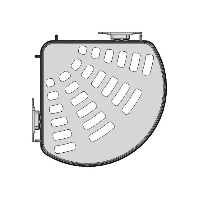 Bathroom Storage Unit with Wall Adhesive Holder