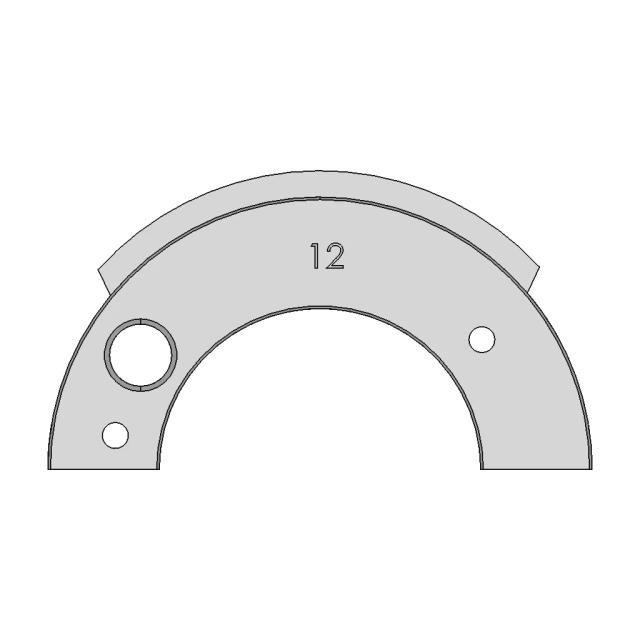 Clutch Shoe Component for Mechanical Systems