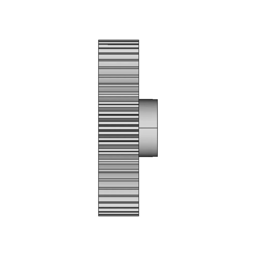 Industrial Gear for Power Transmission Between Shafts