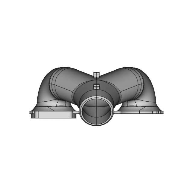 Air Intake Y-Adapter for CB500 Motorcycle