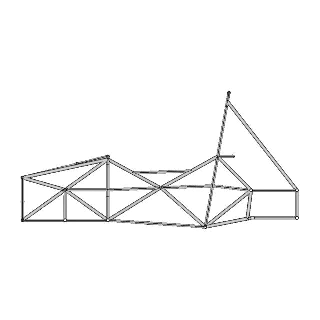 Fiat 124 Classic Car Model - Modern Reinterpretation