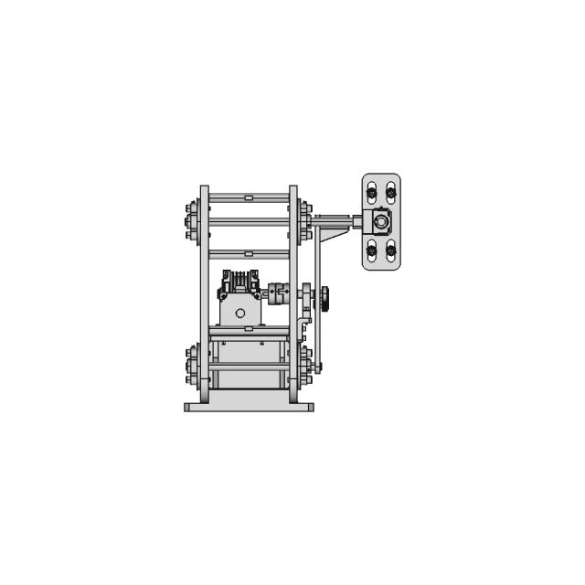 Steel Vice with Extension Spring for Stretching Applications