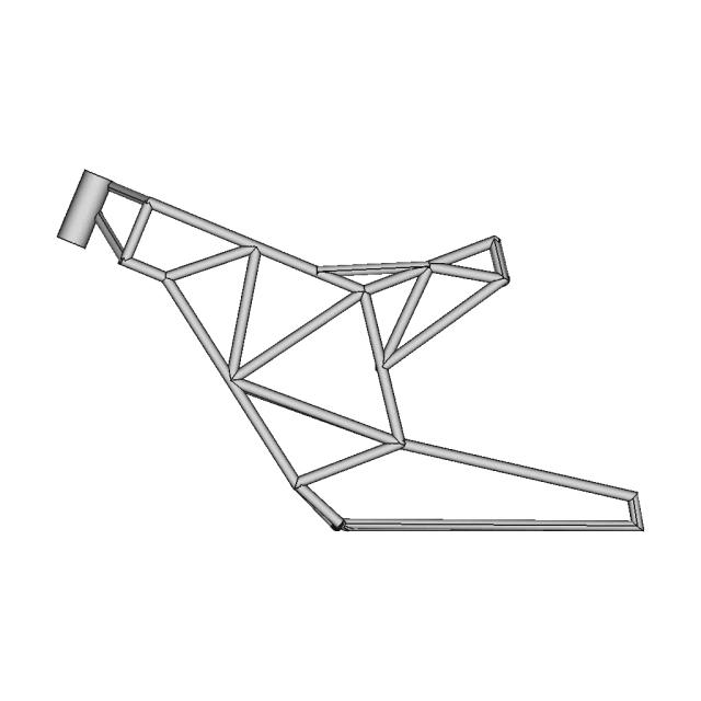 Motorcycle Chassis Design for Optimal Strength and Stability