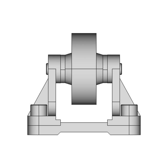 Industrial Roller Assembly for Smooth Movement and Reduced Friction