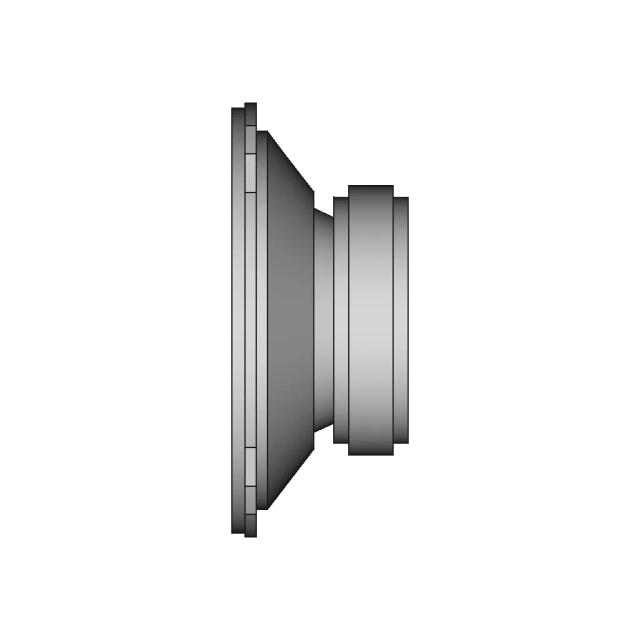 Kicker CS5 5.25 Inch Coaxial Speaker CAD Model for Automotive Audio