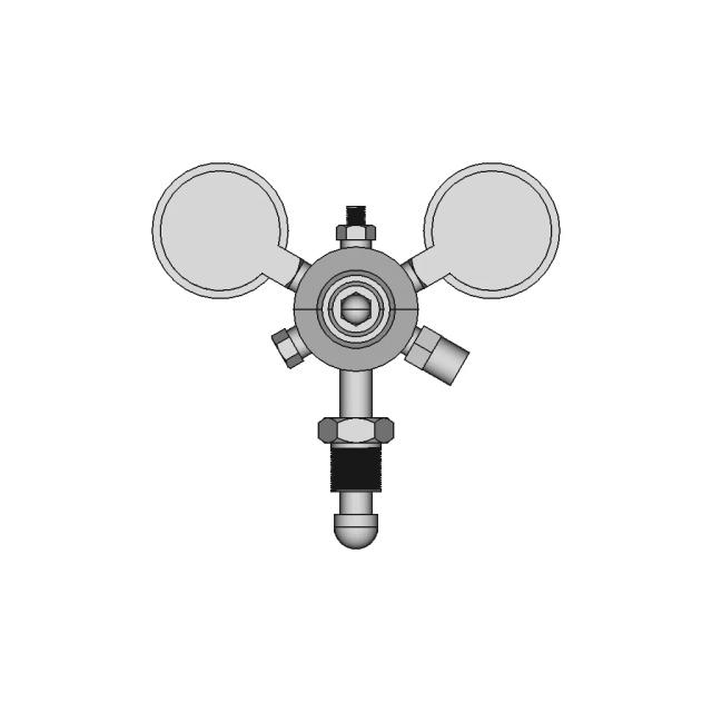 Nitrogen Pressure Regulator for Controlled Gas Release