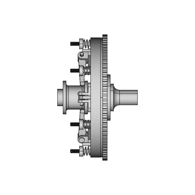 Single Plate Clutch Assembly for Automotive Applications