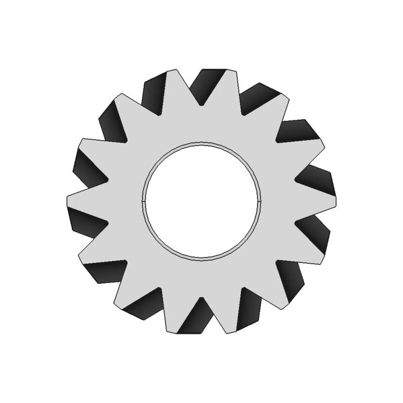 Precision Gear Wheel for Mechanical Systems