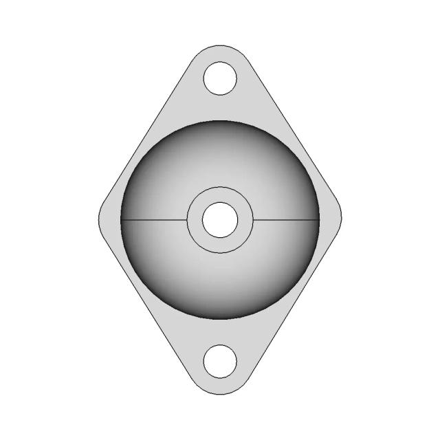 Industrial Flange Component for Mechanical Assemblies