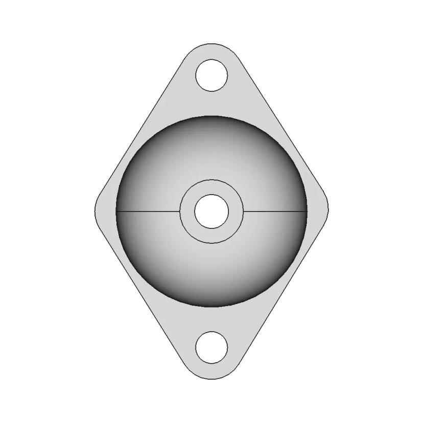 Industrial Flange Component for Mechanical Assemblies