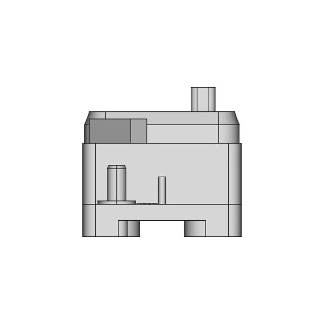 Kosmek Cylinder Clamp Block CAD Model