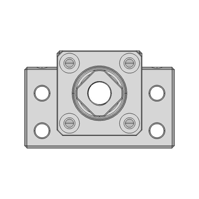 Sequential Gear Shifter Assembly with Aluminum Profiles and Prismatic Bearings