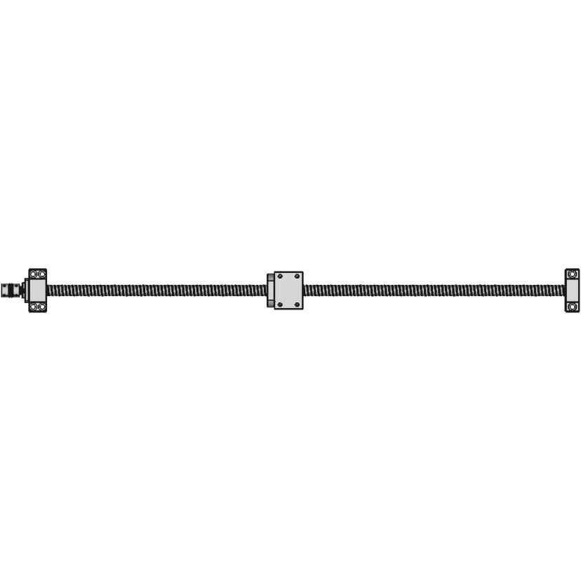 Flange Nut SFU1605 - Precision Mechanical Component