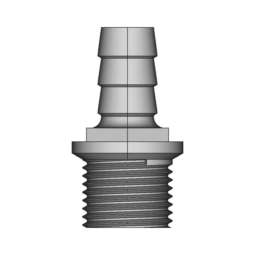 Submersible Pump 503904 Little Giant 1/2 MNPT - Precise CAD Model