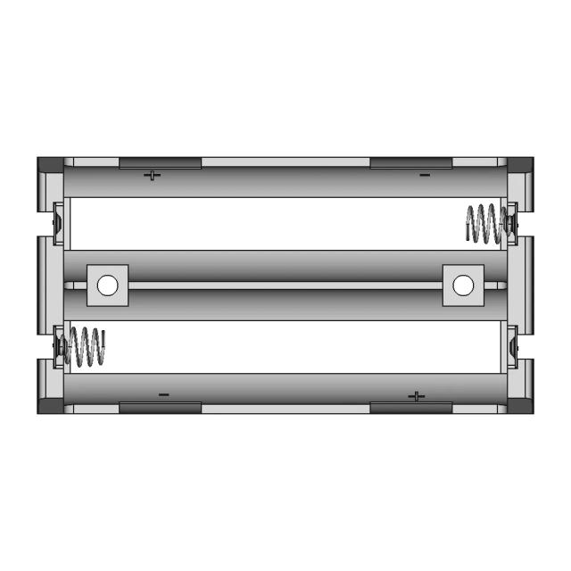 3S 18650 Battery Holder with Precise Dimensions