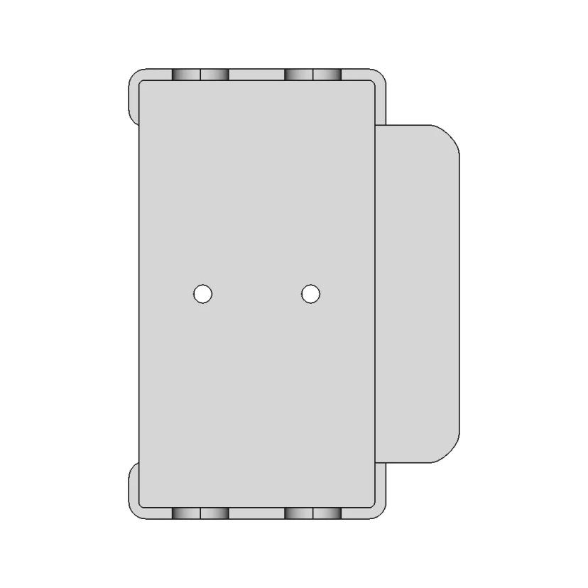 Two-Piece 18650 Li-Ion Battery Pack Design