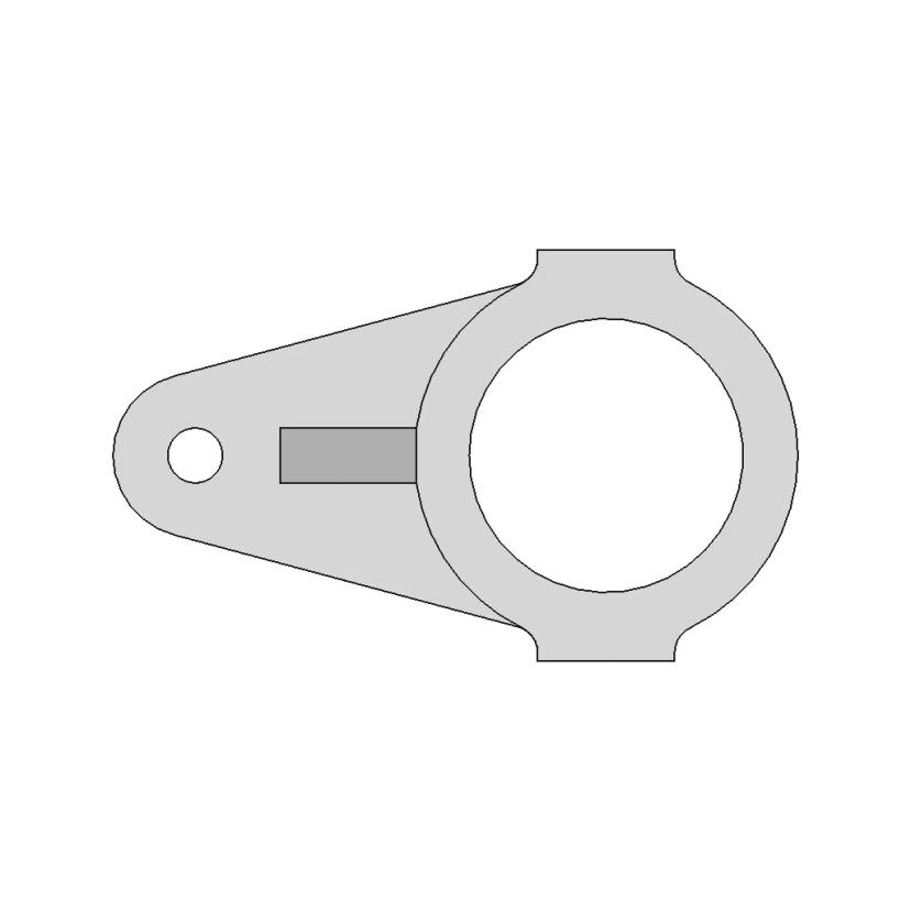3D Model of Angle Clamp - Early 3D Design Example
