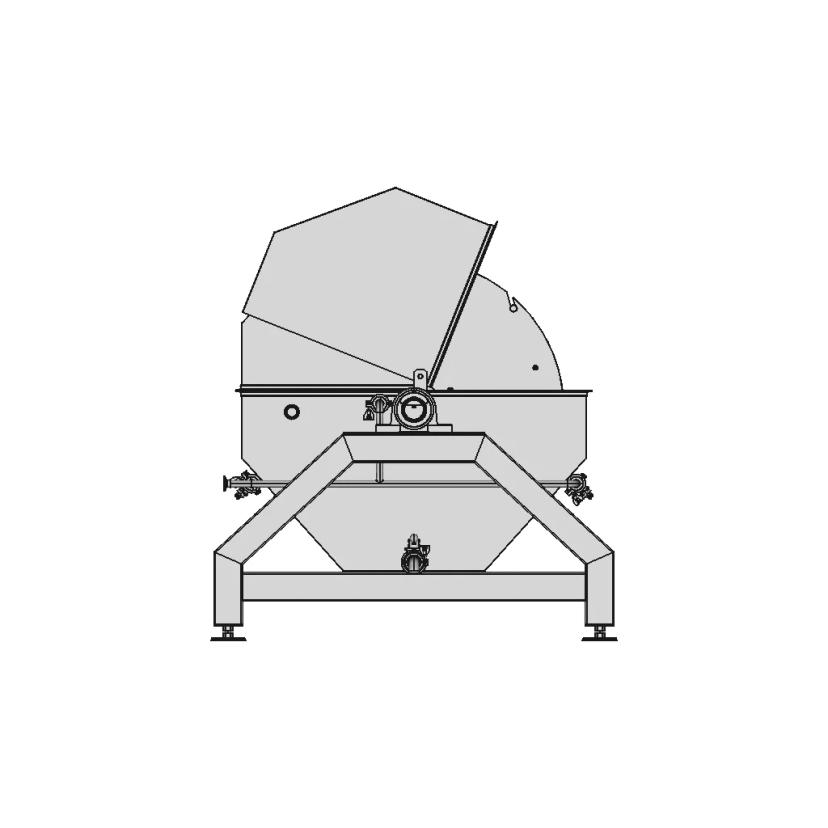 Rotating Water Jet Cleaning Machine for Industrial Use