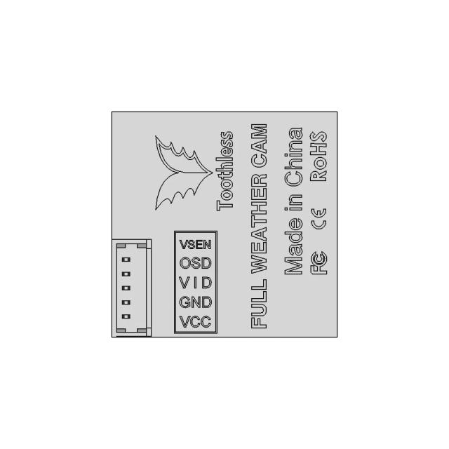 3D CAD Model of APD F3 80A ESC for FPV Drone Integration