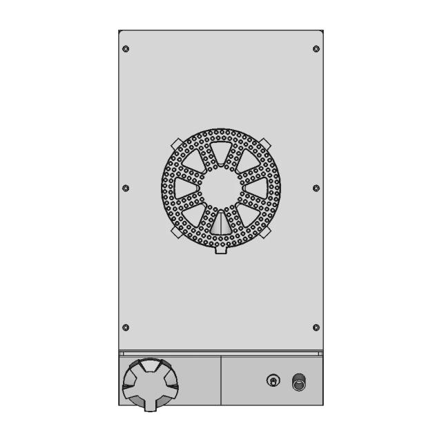 Industrial Cooker Burner CAD Model for Efficient Heating Solutions