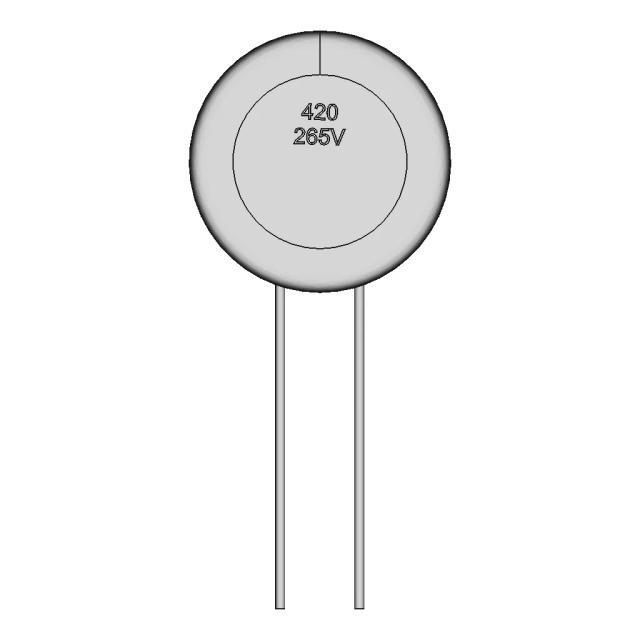 PTC Thermistor MCL20 Model for Engineering Applications