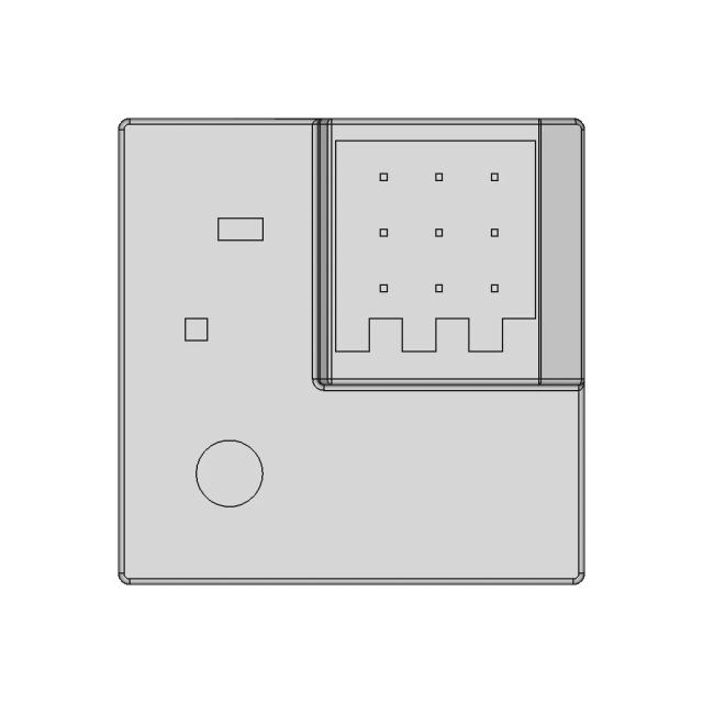 High-Precision CAD Model of BME280 Environmental Sensor Board