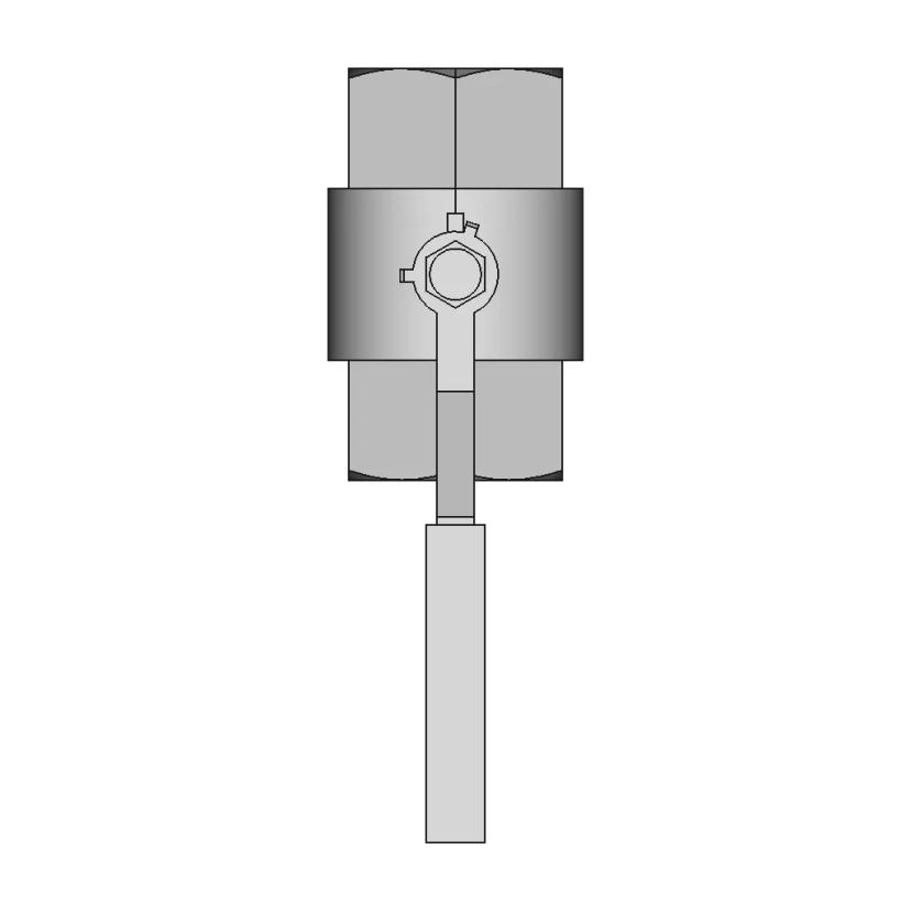 DN50 Ball Valve - Industrial Valve Model
