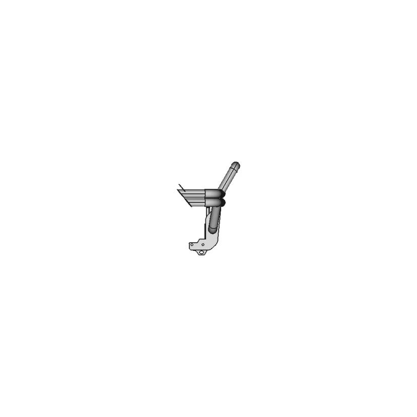 Adjustable Square and Round Tube Rock Slider for Pickup Trucks