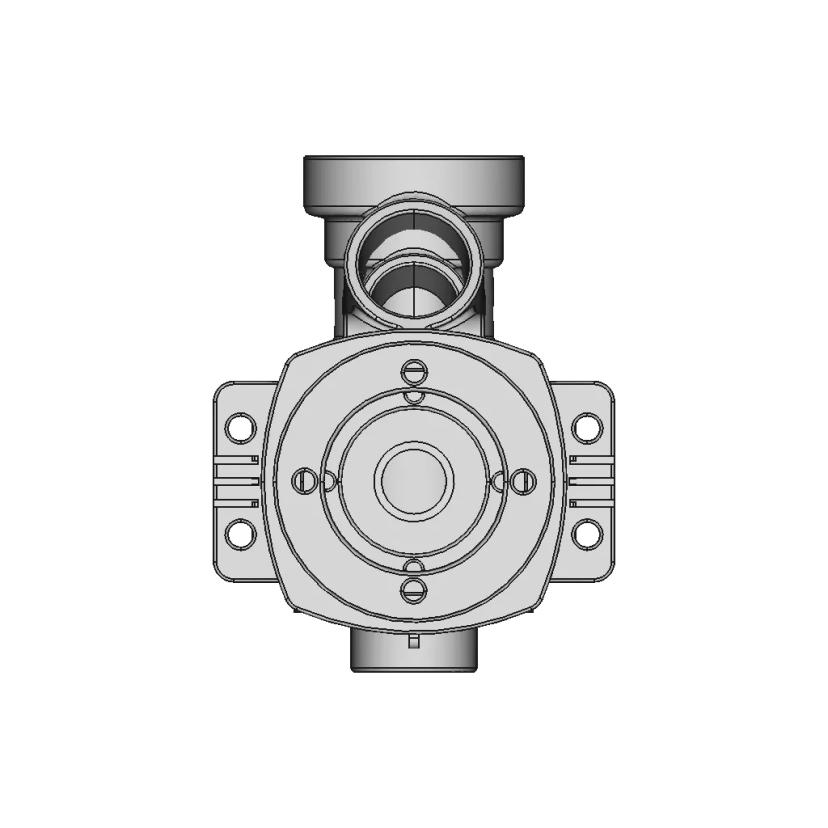 CAD Model of Engine Case Block for Engineering Projects