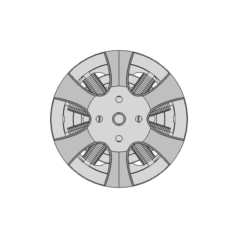 CAD Model of Brushless Dc Motor for Engineering Projects