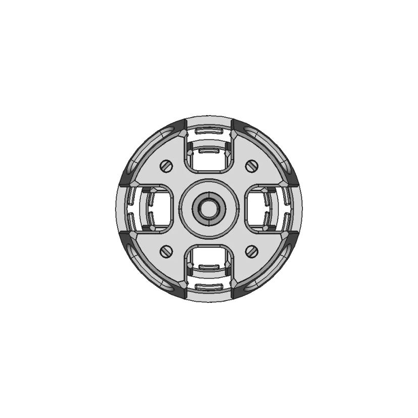 CAD Model of Dc Brushless Motor for Engineering Projects