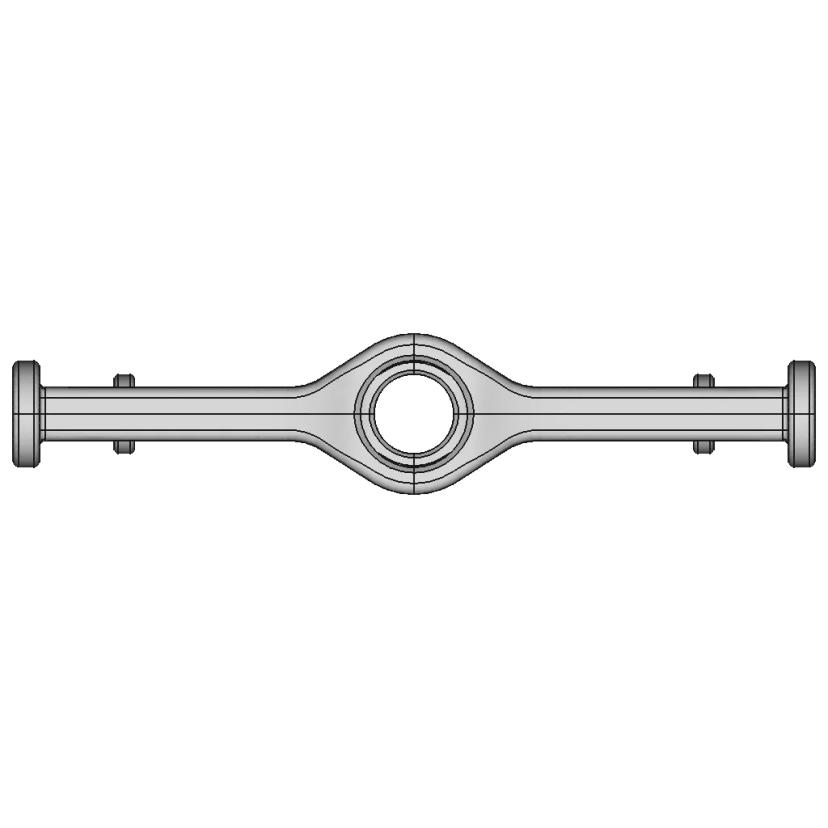 Thin-Walled Housing Model - Downloadable CAD Representation